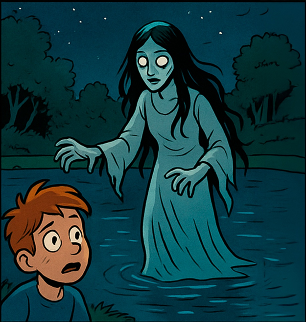 Kvinden i Søen Ikon